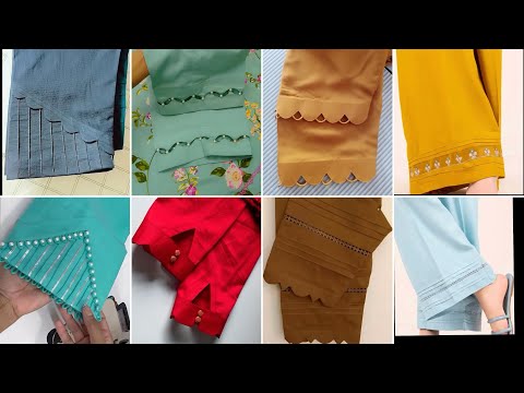 New Capri Design 2025 || Trouser Designs For Girls || Trouser Designing with laces