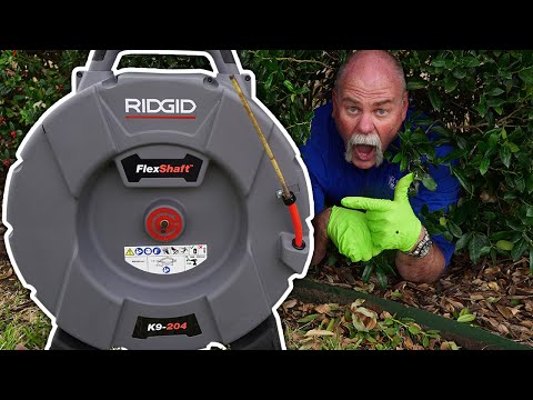 My Drain Cleaner Is Cooler Than Yours! - Rigid FlexShaft K9-204