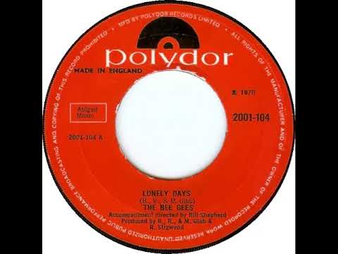 UK New Entry 1970 (223) The Bee Gees - Lonely Days