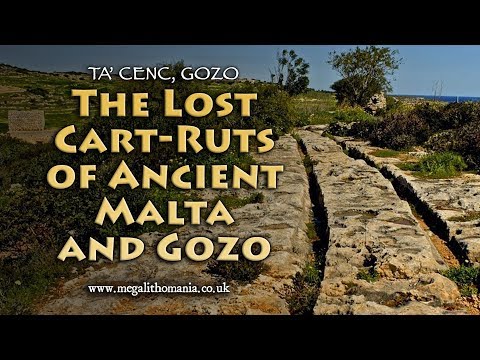 The Lost Cart-Ruts of Ancient Malta and Gozo  | Ta' Cenc, Gozo | Megalithomania