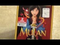 Mulan And Mulan II Disney Blu Ray Digital Copy Unboxing