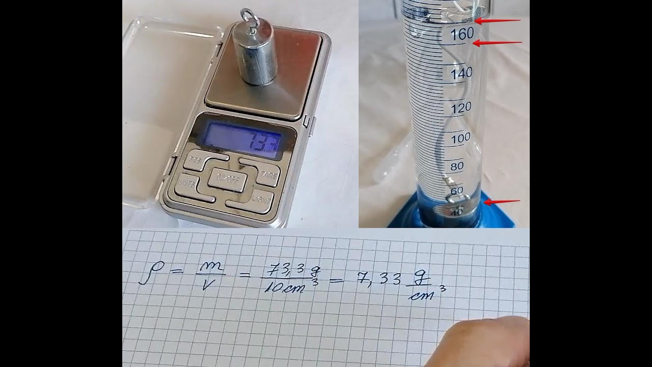 Determinarea densit??ii unui corp