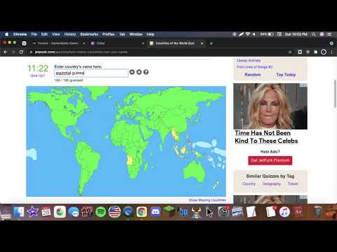 Countries of the World Speedrun