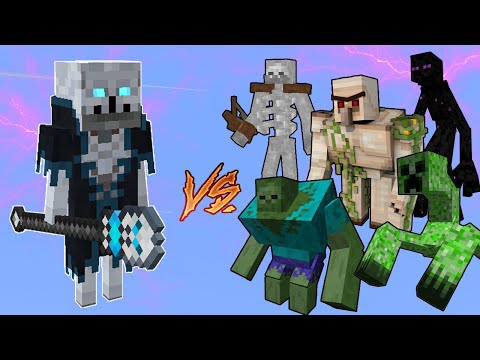 Dread Lich Vs. Mutant Monsters in Minecraft