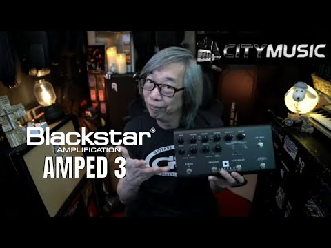 100w High Gain Amp in a pedal form!!  BlackStar AMPED 3