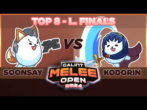 Soonsay (Fox) vs KoDoRiN (Marth) - Galint Melee Open 2024 - Melee Top 8: Losers Finals