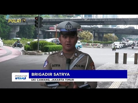 NTMC - PANTAUAN ARUS LALU LINTAS DI UKI CAWANG, JAKARTA TIMUR