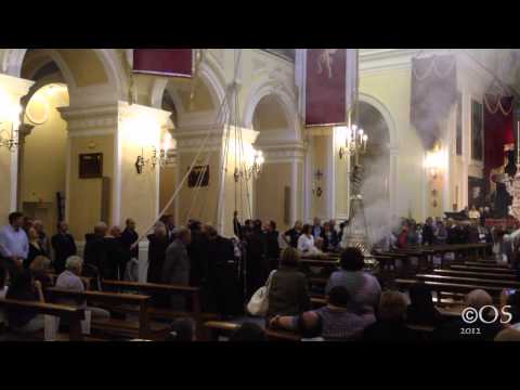 Lancio del Botafumeiro - Cava de' Tirreni - 04/10/2012