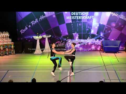Julia Birkholz - Jan Marc Jacobi, DM 19, Rock´n´Roll, Finale, B-Klasse, Fußtechnik
