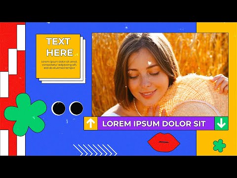 Retro Slideshow After Effects Templates | Library of AE Templates Fashion Music Food Themes