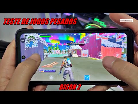 UMIDIGI Bison 2 | TESTE JOGOS PESADOS | COD, PUBG NEW STATE, Genshin Impact, FREE FIRE MAX Fortnite