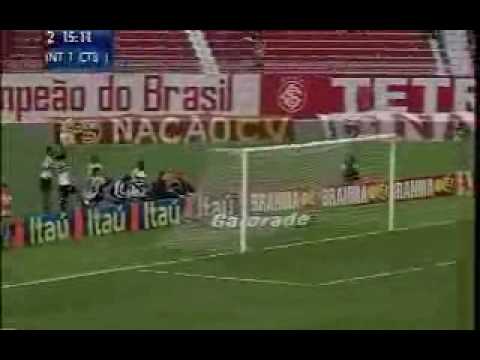 Melhores momentos Internacional 3 x 2 Coritibabrasileiro 2005
