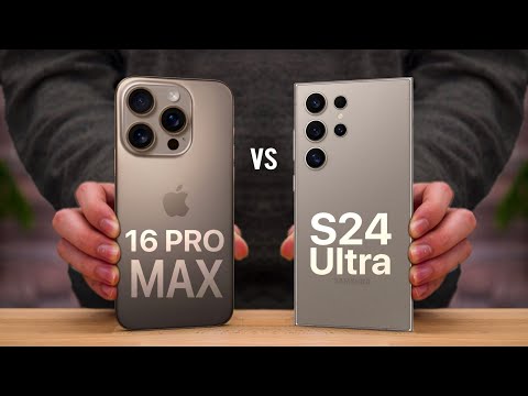 iPhone 16 Pro Max VS Samsung Galaxy S24 Ultra