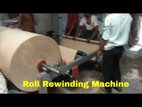Paper Reel slitting Rewinding Machine Manufacturer
