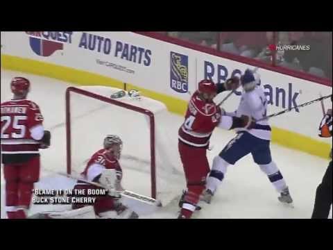 Carolina Hurricanes vs Tampa Bay Lightning (10-7-2011)