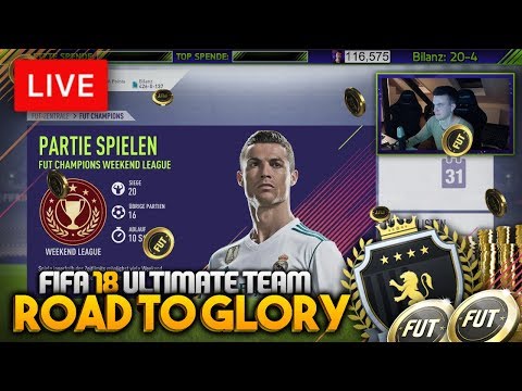 FIFA 18: Road to Elite 🔥💰 Weekend League LIVE - FIFA 18 Road to Glory