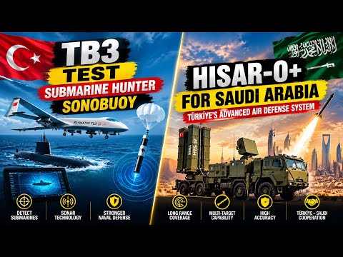 Turkey's TB3 Becomes a Submarine Hunter? | HISAR-O+ for ...