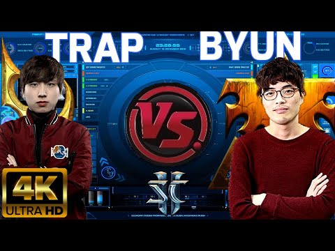 Starcraft 2 in 4K: Byun [T] vs. Trap [P] Best of 3, DreamHack - Last Chance