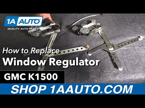 How to Replace Window Regulator 88-99 GMC K1500