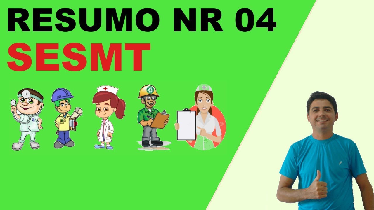 RESUMO Atualizado e Esquematizado NR 04 - SESMT! Dicas e Macetes