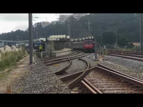 Comboios em Meleças - 08jan20