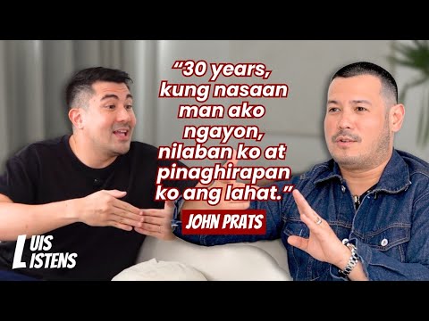 LUIS LISTENS TO JOHN PRATS (3 Decades of Career, Growth and the Heart He Once Knew) | Luis Manzano