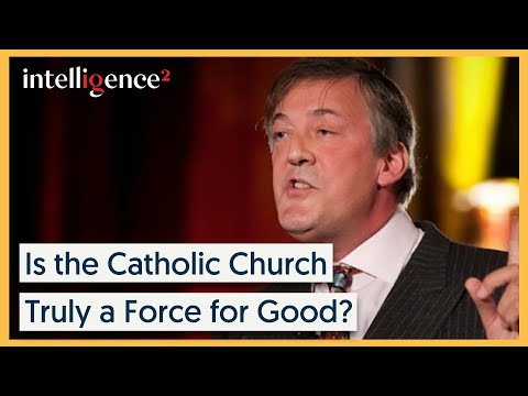 Stephen Fry Passionately Argues the Catholic Church is NOT a Force for Good | Intelligence Squared