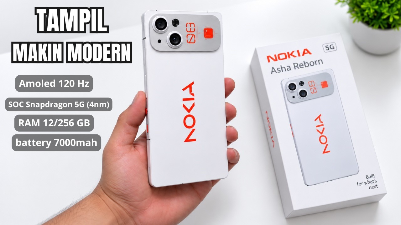HP LEGENDARIS KEMBALI‼️NOKIA ASHA REBORN 5G 2026, HP MASA LALU YANG SIAP JADI KEJUTAN BESAR?