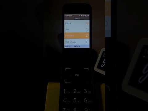 Alcatel Go Flip 3 Alarm tones