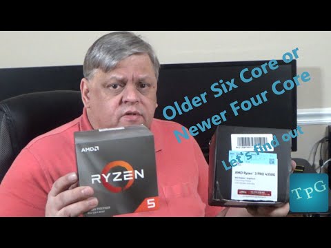 Which is Better, an older Six Core, or a newer Four Core Ryzen CPU? Ryzen 5 1600 vs Ryzen3 Pro 4350g