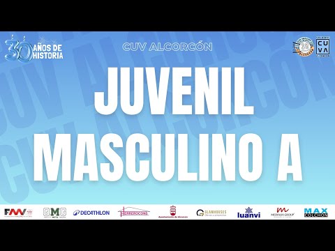 CUV ALCORCÓN A - CV COLLADO VILLALBA (JUVENIL MASCULINO  1ª DIVISIÓN AUT. PREFERENTE)
