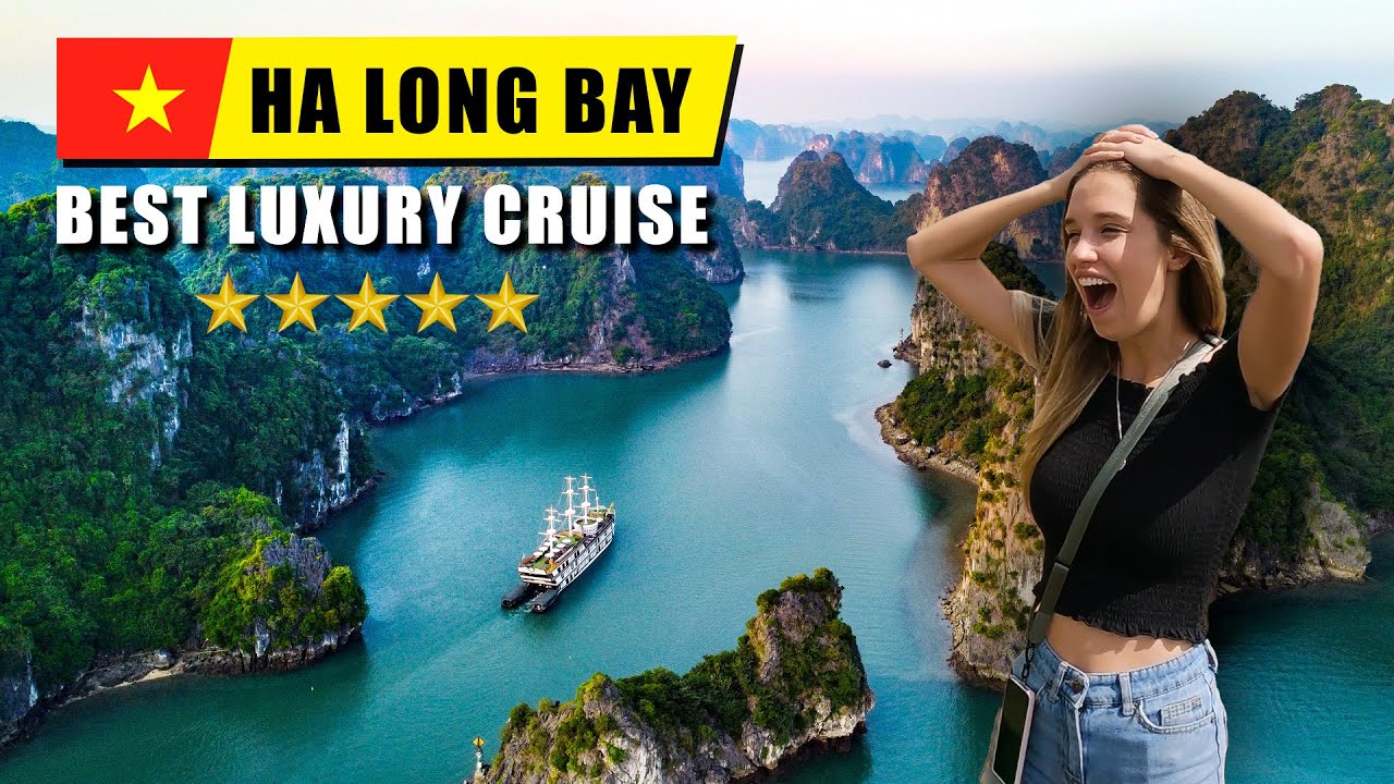Sail through the pristine waters of Bai Tu Long Bay as tourists recount their remarkable journey amidst stunning landscapes.