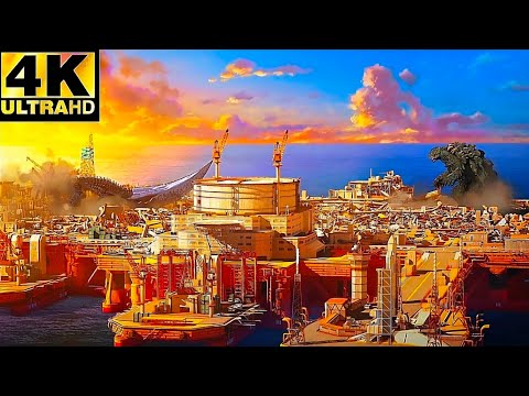 GAMERA VS GUIRON IN 4K