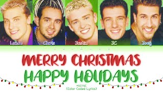 *NSYNC - Merry Christmas, Happy Holidays (Color Coded Lyrics)