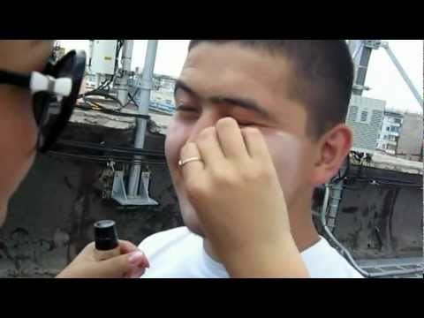 Adilet Bisariev, BS-Dar, A.S.D. - КЕШ ЖАРЫК концертiне шакыру (backstage)