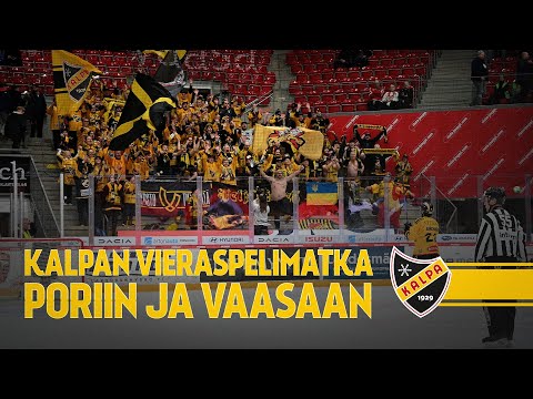 KalPan matkassa: Vieraspelimatka Poriin ja Vaasaan