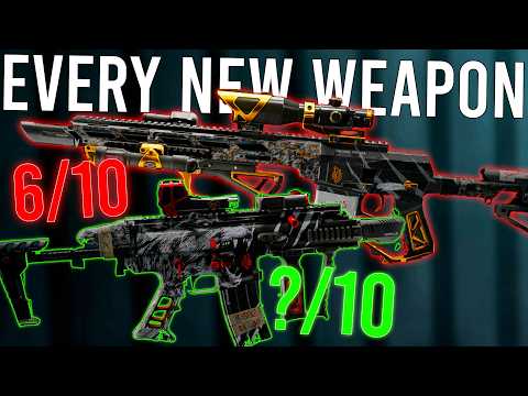 Ranking EVERY NEW WEAPON In Battlefield 6 Season 1! (MINI SCOUT, GGH-22, SOR-300SC