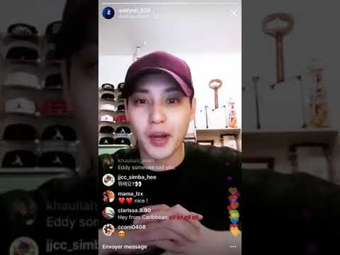 180829 Eddy 에디 (JJCC 제이제이씨씨) Instagram Live [full]