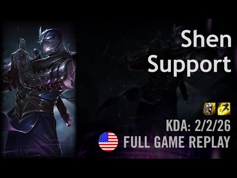 Shen Support vs Trundle - Matt - NA Challenger Path 5.24
