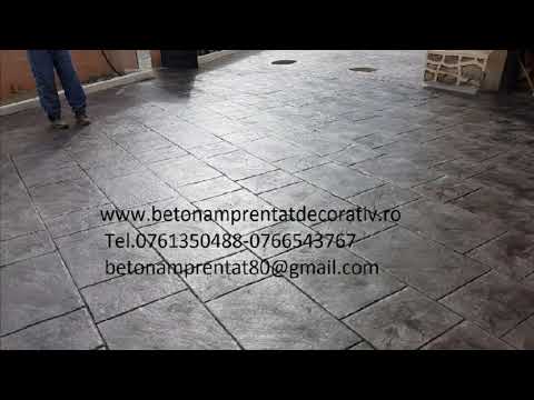 Beton Amprentat Almașu Mare - Bihor   Tel.0761350488 -0766543767