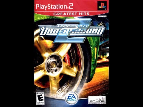 Шим играет в Need for Speed: Underground 2 (2004) на PlayStation 2