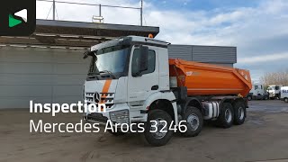 Mercedes-Benz Arocs 3246 8X4 15m3 tipper Steelsuspension Big-Axle Automatic Eu Muldenkipper | Bild 4 - Autoline