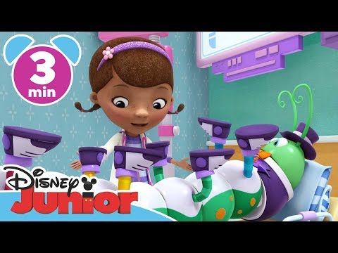 Doktor McStuffins | Larven Leo har brug for hjælp! - Disney Junior Danmark