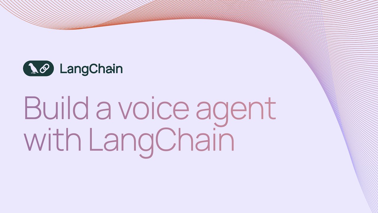 Build a voice agent with LangChain