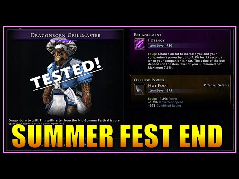 Last Chance Venders (spend petals) Testing the Grillmaster Companion! - Neverwinter