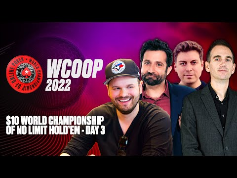 $10K WORLD CHAMPIONSHIP OF NLHE - DAY 3 - James, Joe, Nick & Griffin ♠️ PokerStars