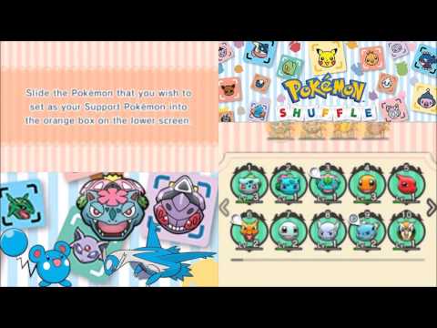 Let's Play Pokemon Shuffle: Part 67 Techno Grass Mega Challenge