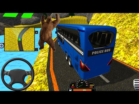 Us Police Coach Bus Driving Simulator – Police Staff Transport Bus – Android Game #28