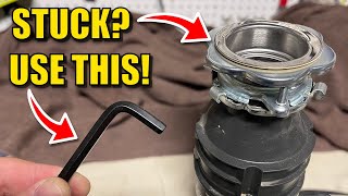 How to remove STUCK Garbage Disposal