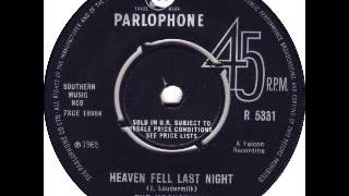 The Moonstones - Heaven Fell Last Night